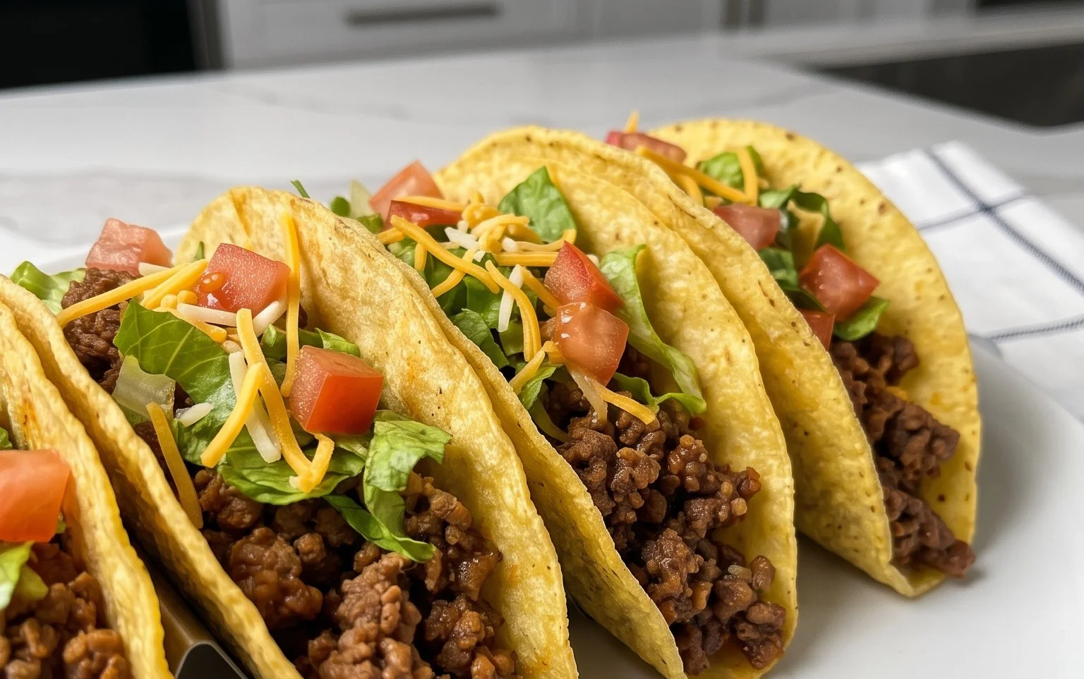 Crispy Ground Beef Tacos