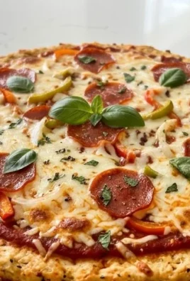Chicken Crust Pizza (Low Carb + High Protein