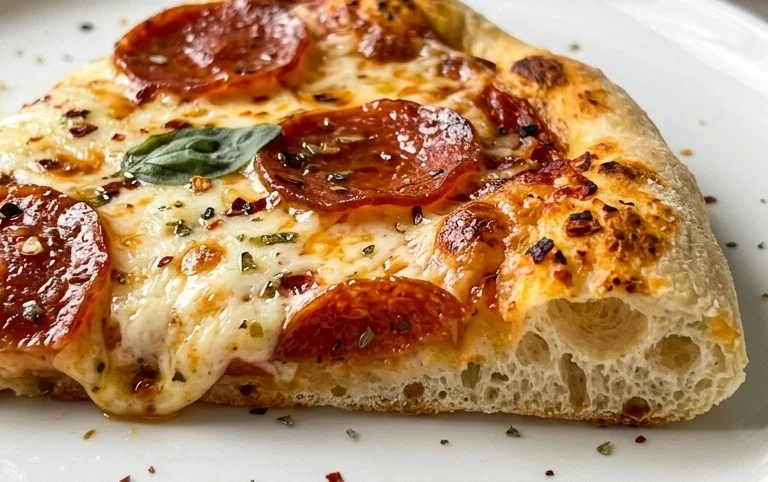 An excellent No Yeast Pizza Dough - quick easy homemade pizza!