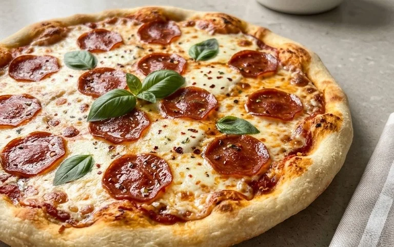 An Excellent No Yeast Pizza Dough - Quick Easy Homemade Pizza!