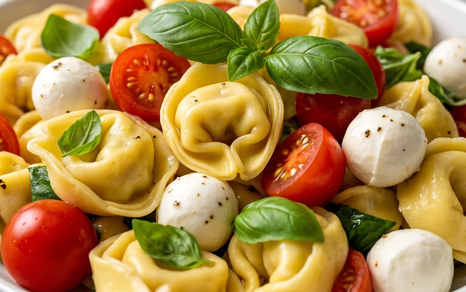 Tortellini Caprese Salad
