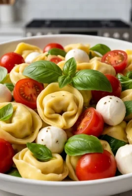 Tortellini Caprese Salad