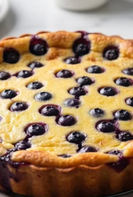Lemon Blueberry Clafoutis