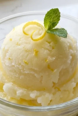 Lemon Sorbet