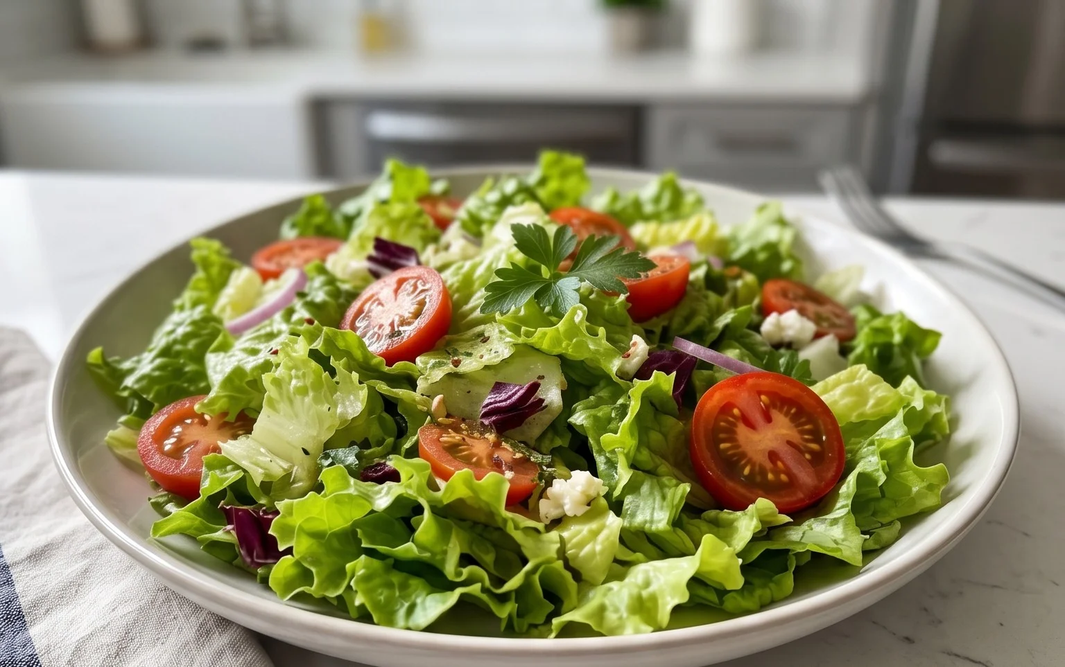 Maroulosalata (Greek Lettuce Salad)