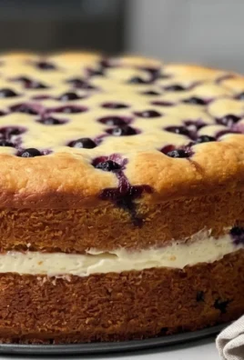 Nova Scotia Blueberry Cream Cake