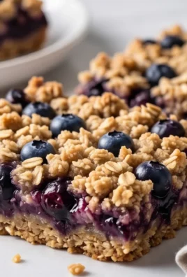 Blueberry Oatmeal Bars