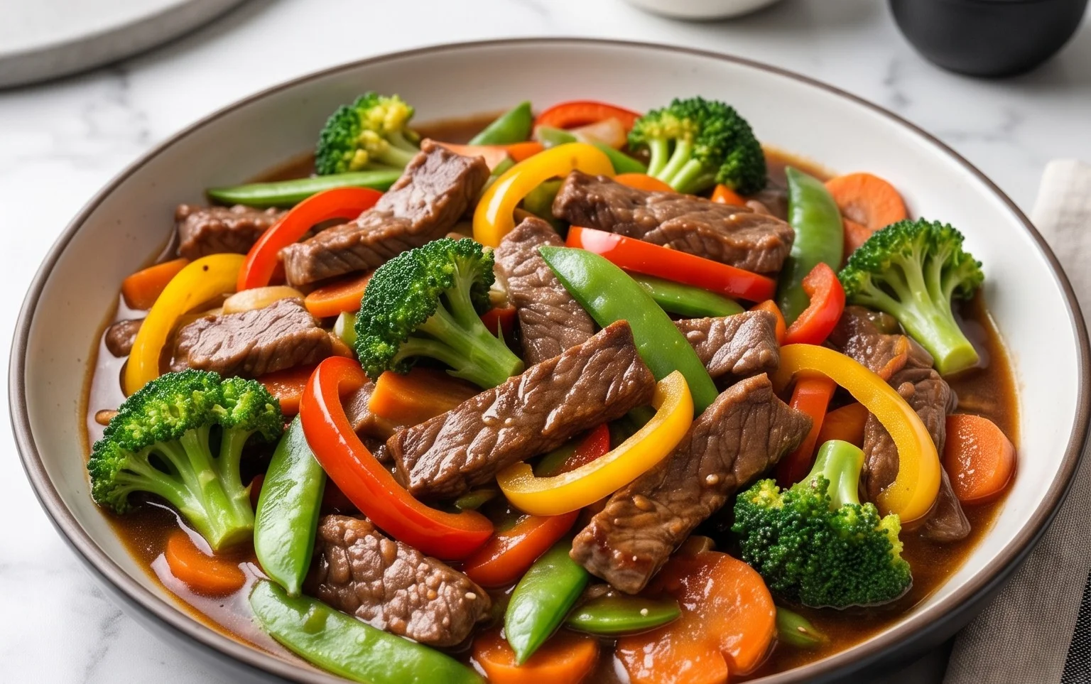 Beef Stir Fry with Vegetables (30-Minutes)