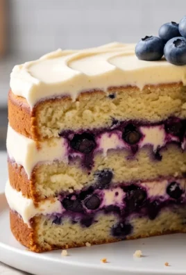 Nova Scotia Blueberry Cream Cake