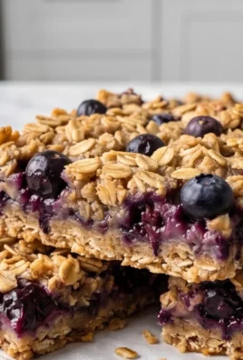 Blueberry Oatmeal Bars