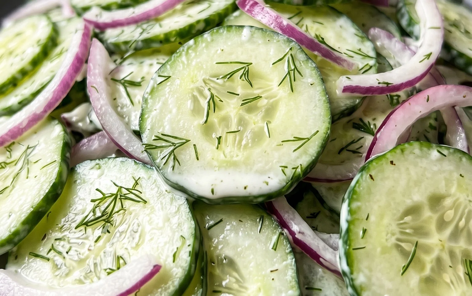 Polish Cucumber Salad