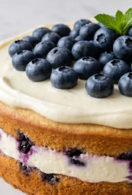 Nova Scotia Blueberry Cream Cake