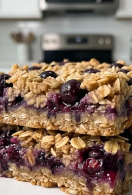 Blueberry Oatmeal Bars