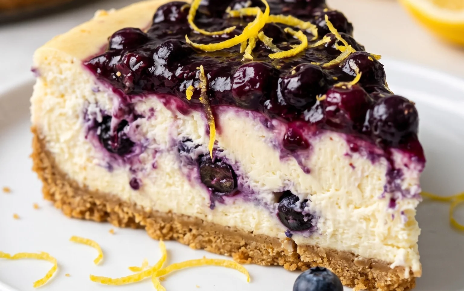 Lemon Blueberry Cheesecake