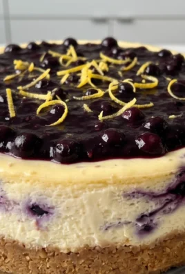 Lemon Blueberry Cheesecake