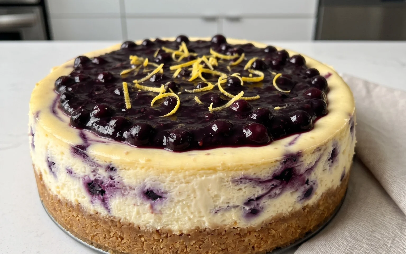 Lemon Blueberry Cheesecake