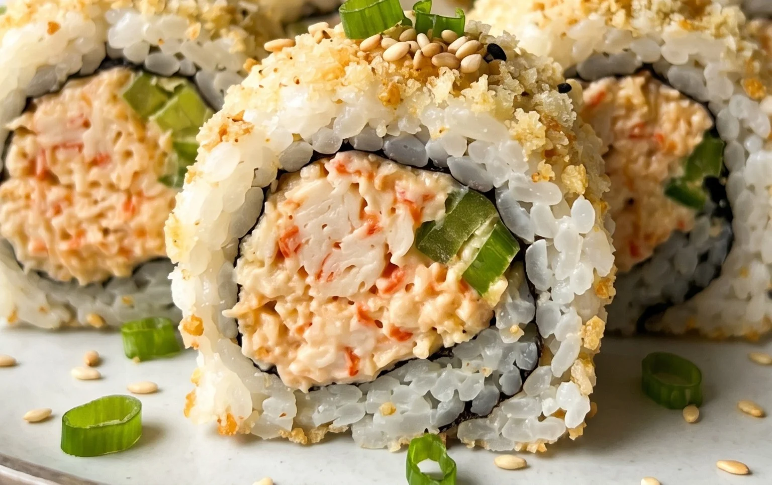 Kani Sushi (Spicy Crab Roll)
