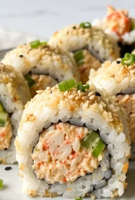 Kani Sushi (Spicy Crab Roll)