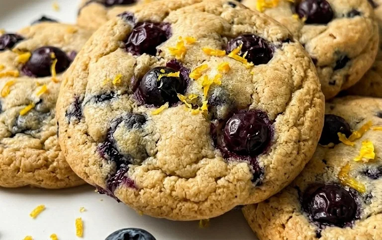 Best Ever Blueberry Cookies