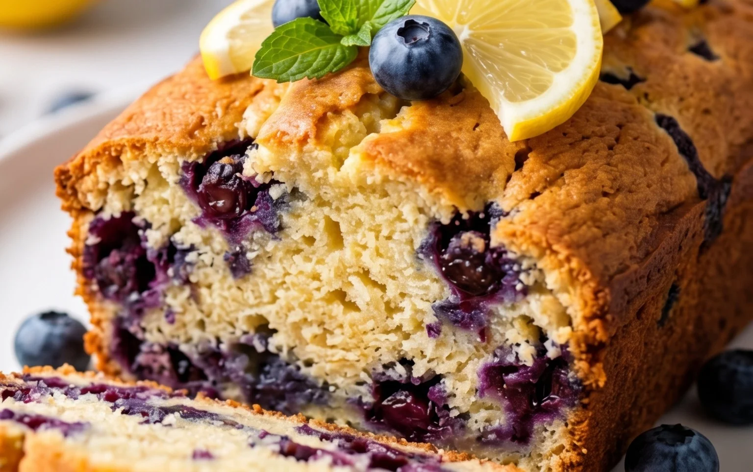 Blueberry and Lemon Loaf