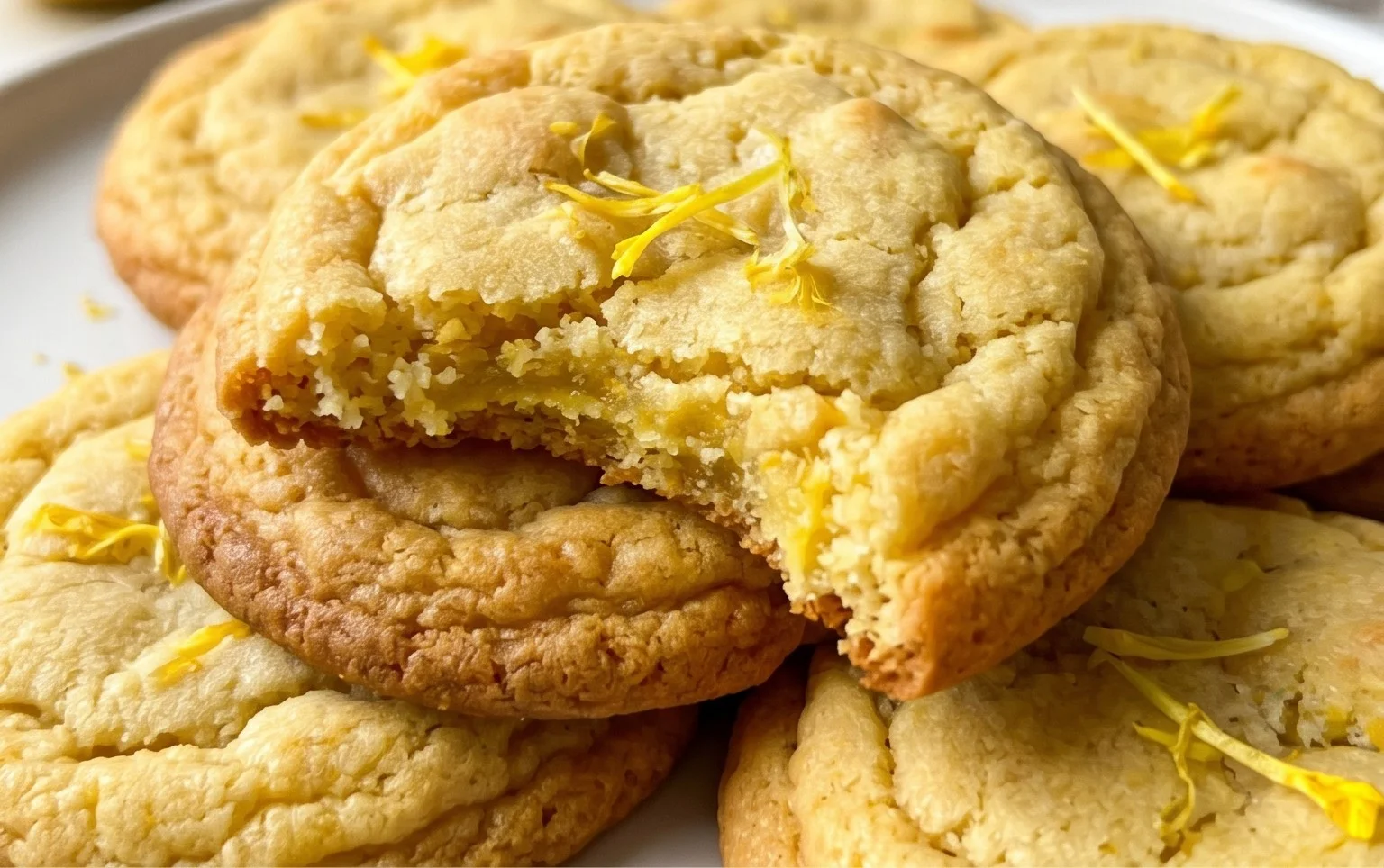 Soft & Chewy Lemon Cookies