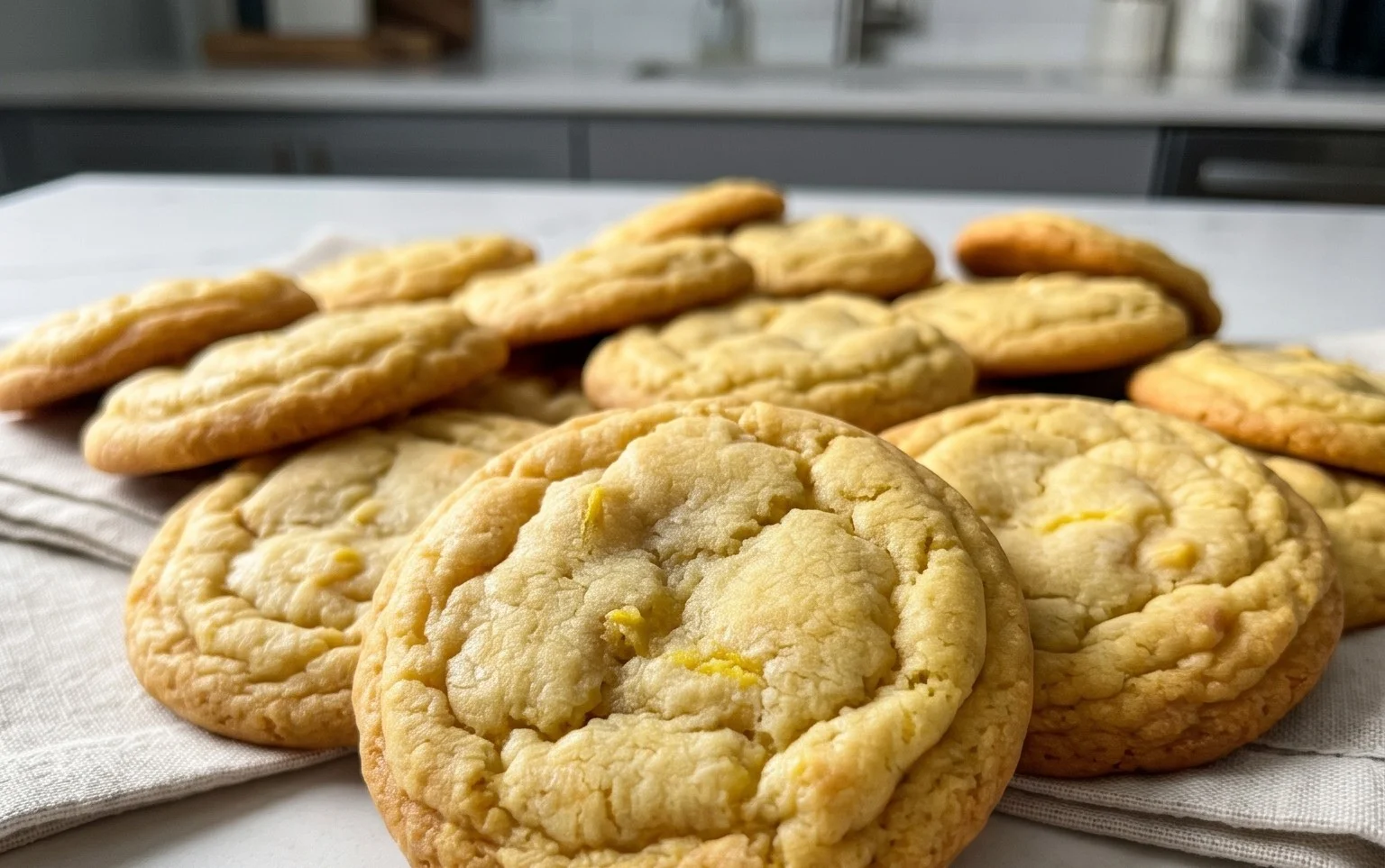 Soft & Chewy Lemon Cookies