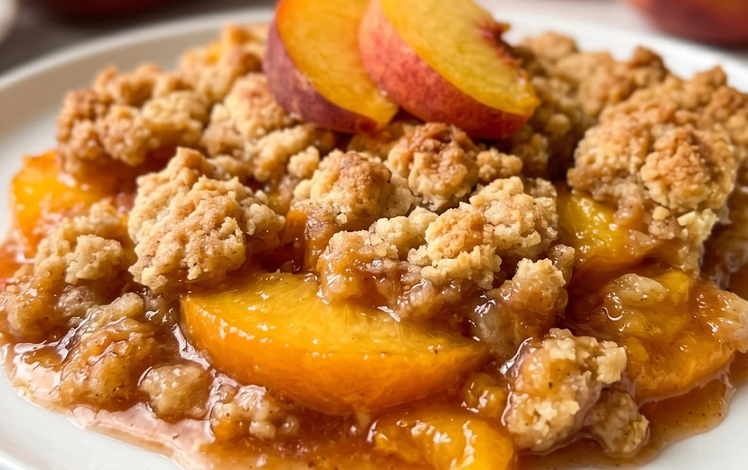 Fresh Peach Cobbler