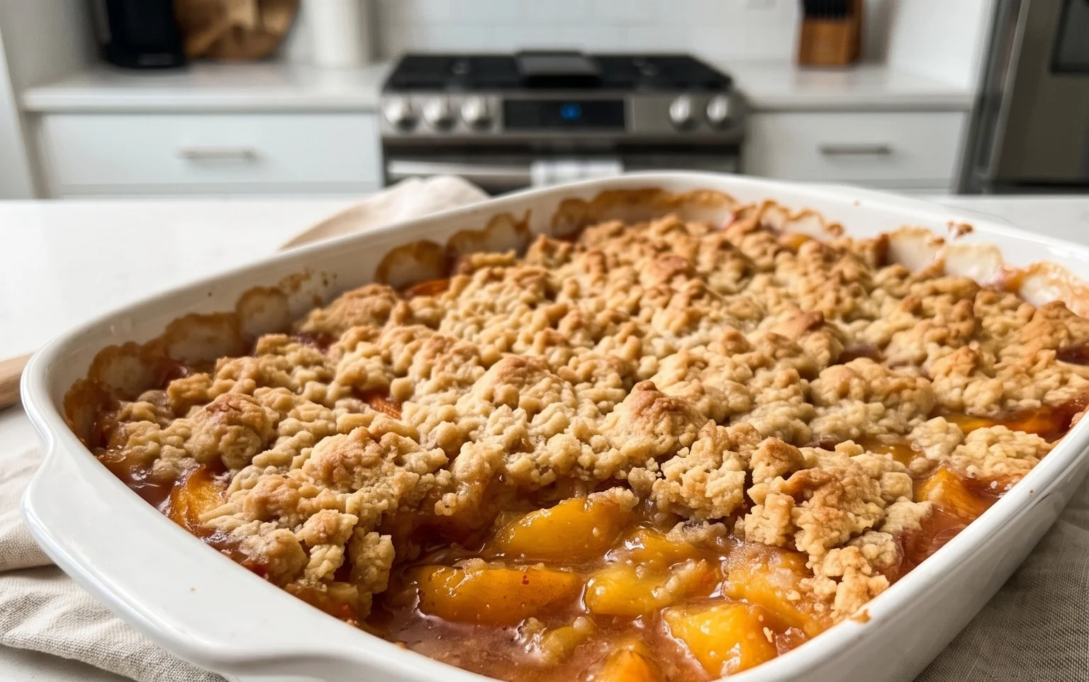 Fresh Peach Cobbler