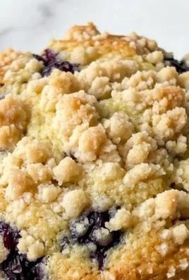 Lemon Blueberry Streusel Muffins