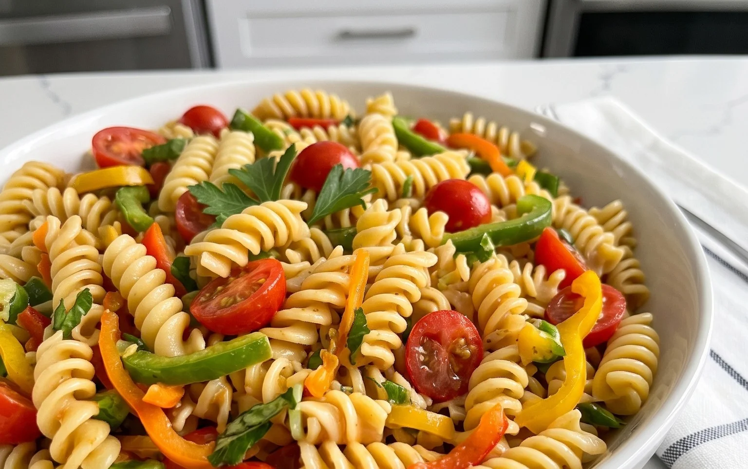 French Dressing Pasta Salad