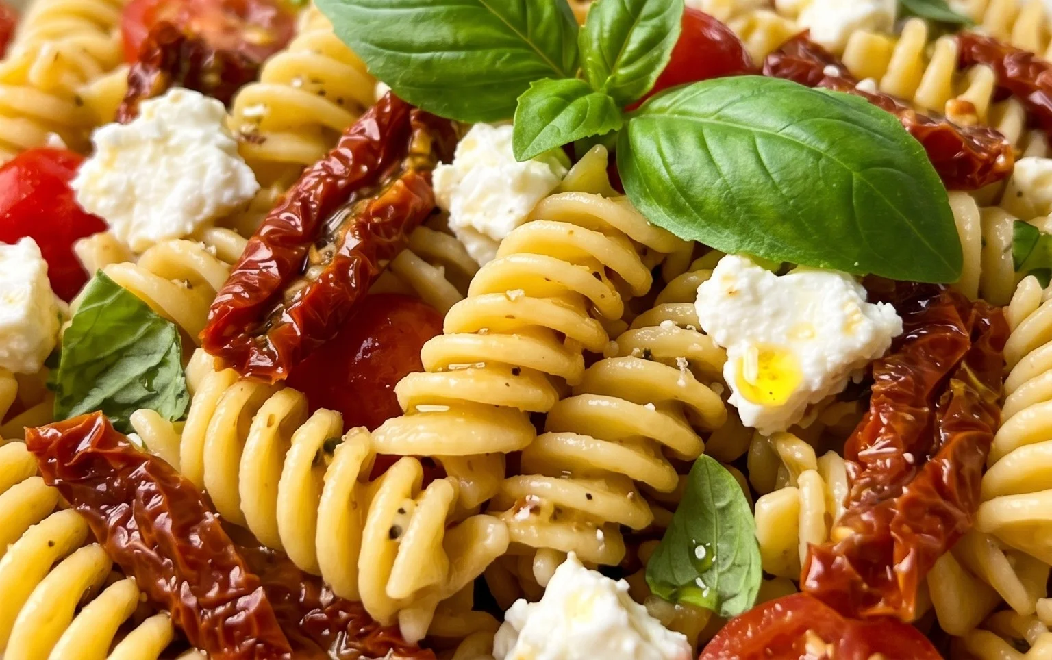 Sun Dried Tomato Pasta Salad