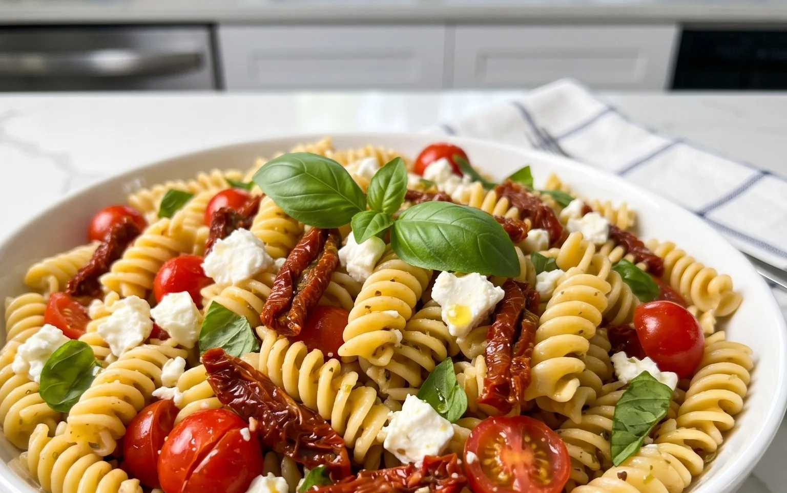 Sun Dried Tomato Pasta Salad