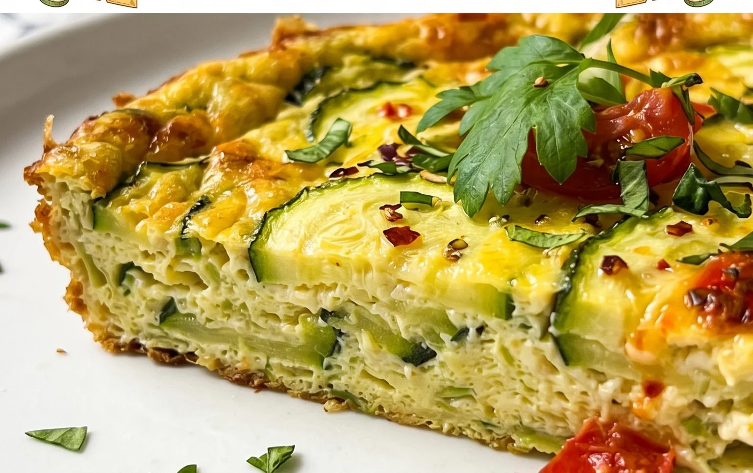 Crustless Zucchini Quiche Recipe