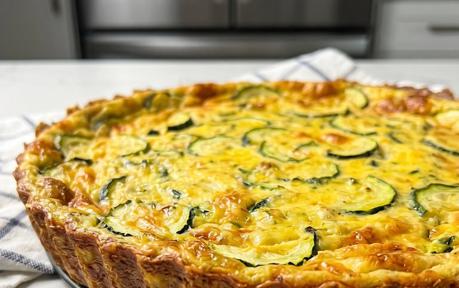 Crustless Zucchini Quiche
