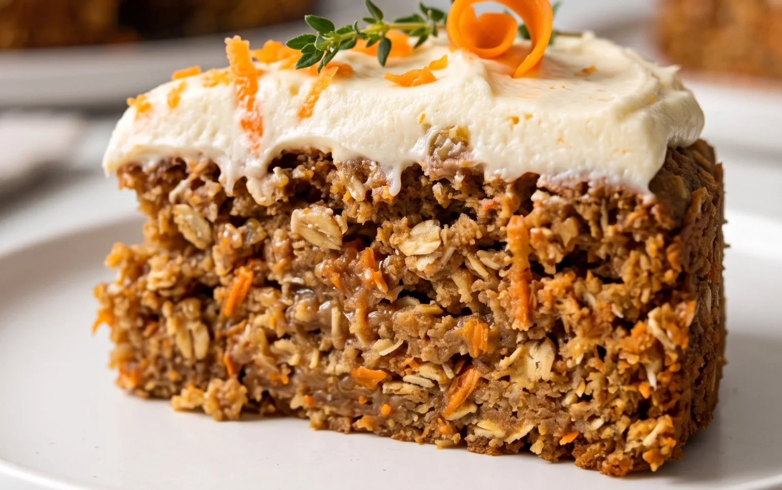 Easy Flourless Oatmeal Carrot Cake Recipe