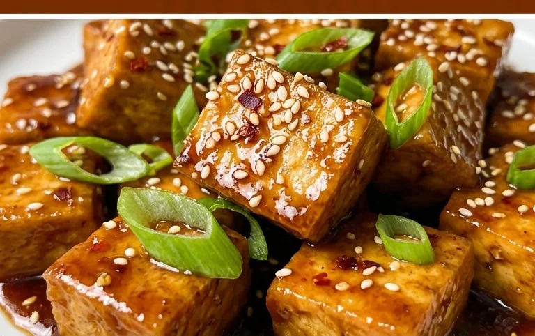 Honey Garlic Tofu