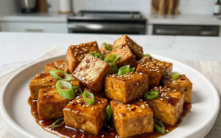 Honey Garlic Tofu