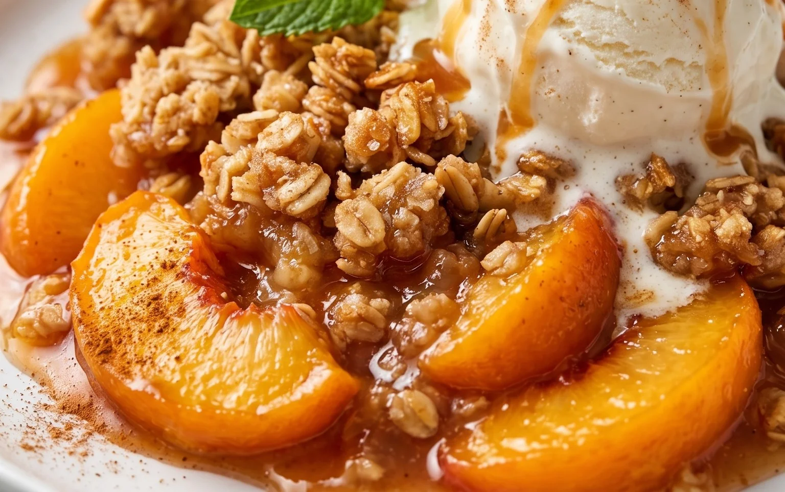 Peach Crisp
