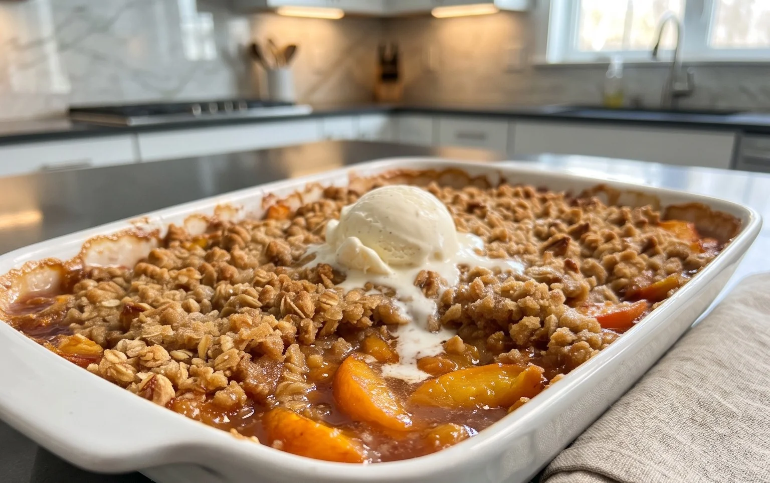 Peach Crisp