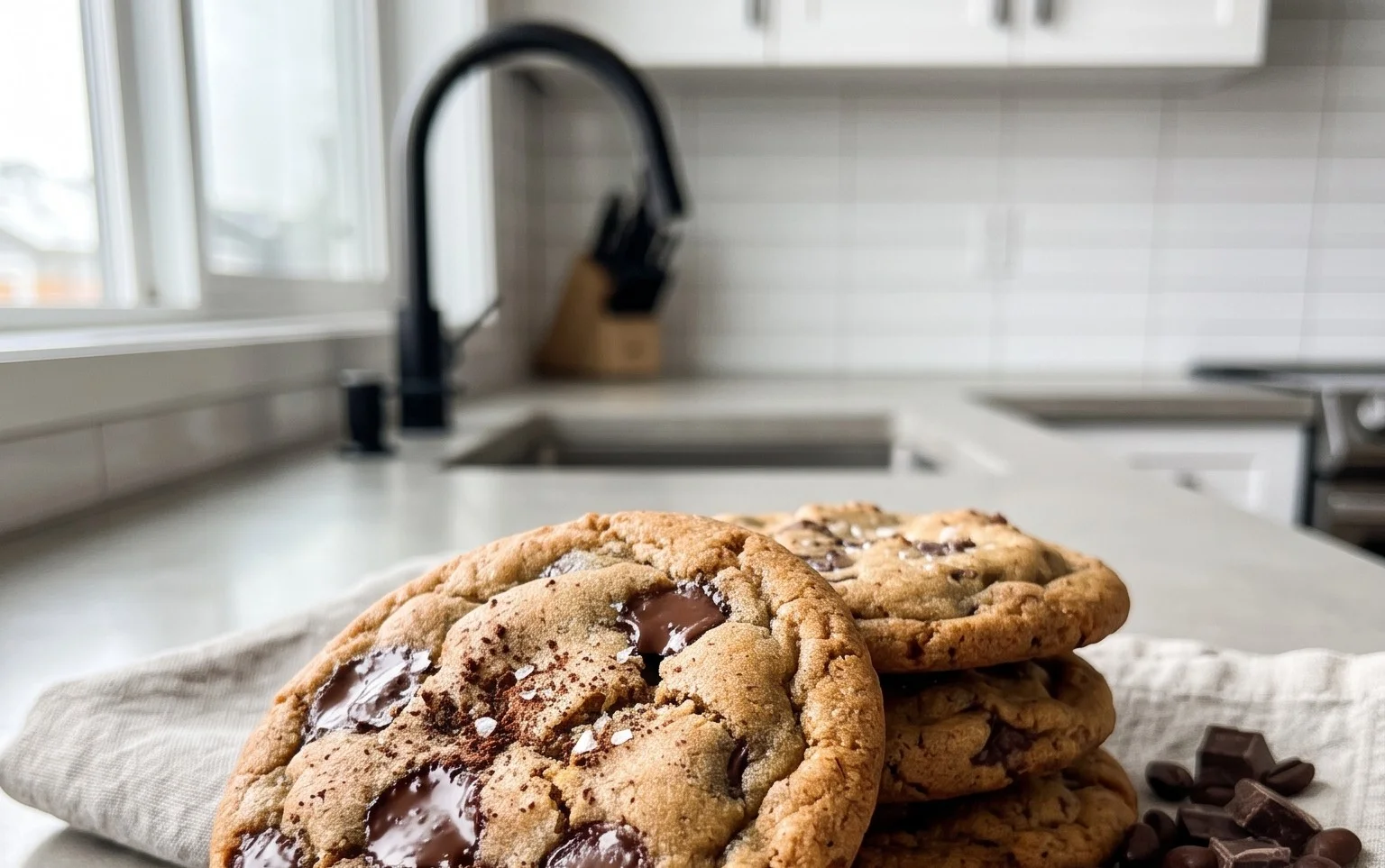 Espresso Chocolate Chip Cookies
