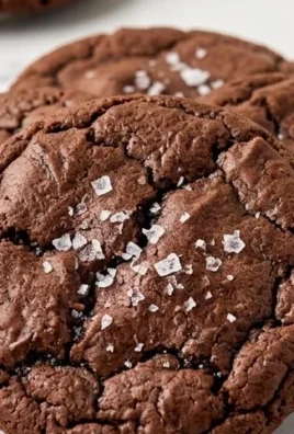 Salted Brownie Cookies
