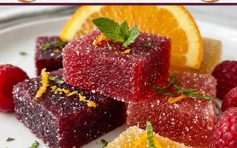 Homemade Pâtes de Fruits (no corn syrup)