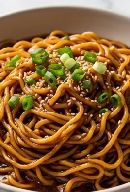 Easy Saucy Ramen Noodles