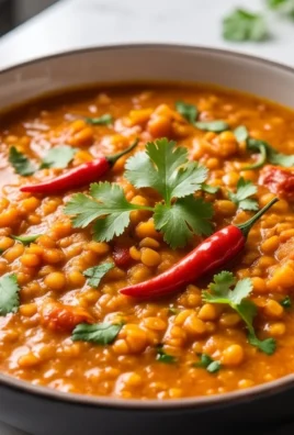 Spicy Red Lentil Curry