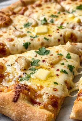 buttery garlic pizza