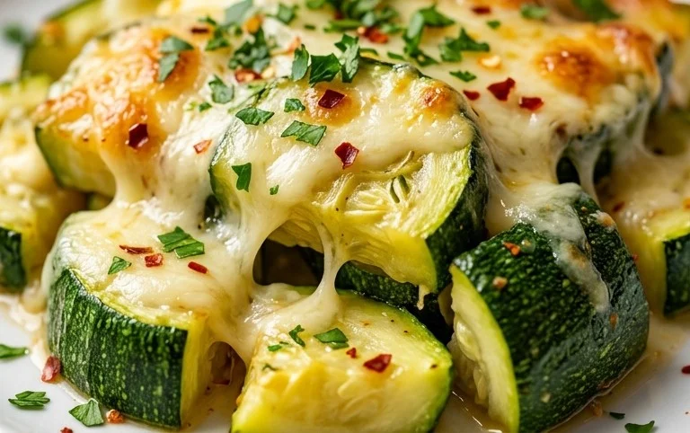 Baked Zucchini and Cheese