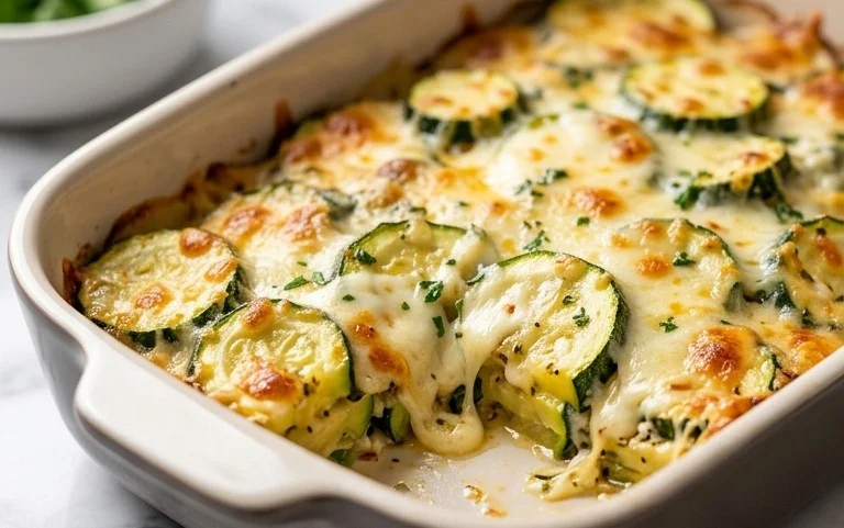 Baked Zucchini and Cheese