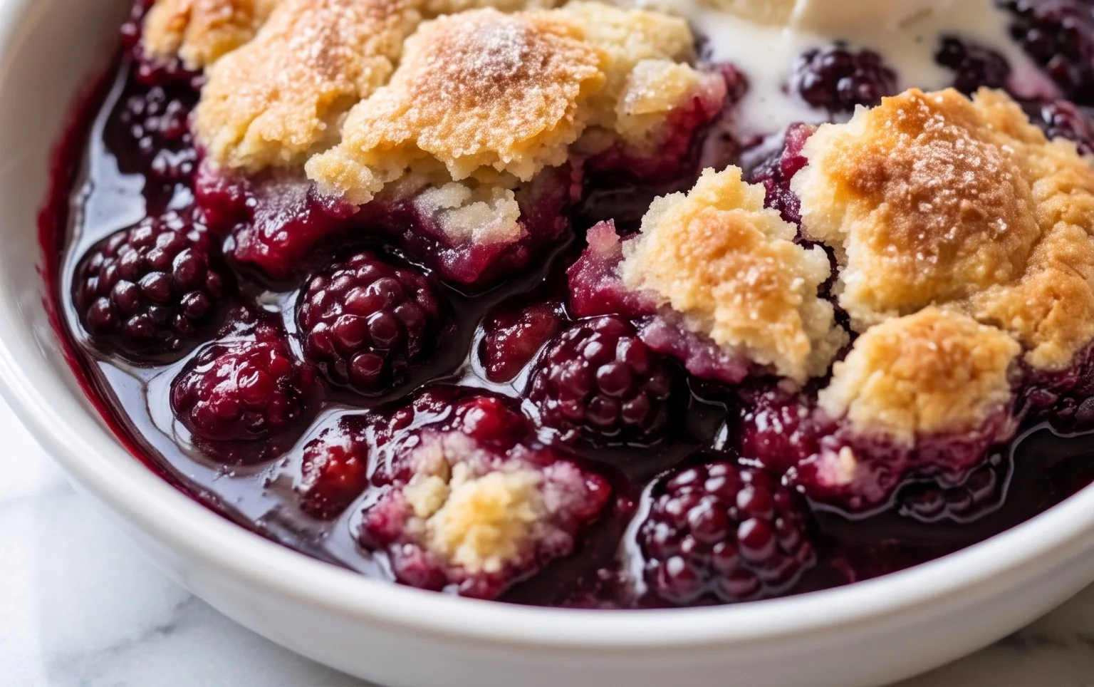 The Pioneer Women's Blackberry Cobbler