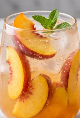 Refreshing Peach Lemonade