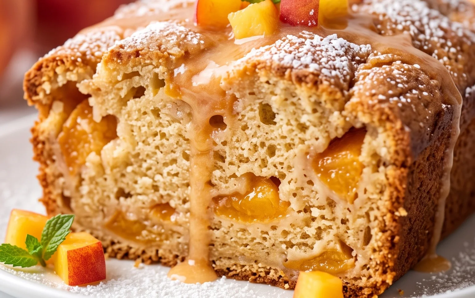 Southern Peach Bread
